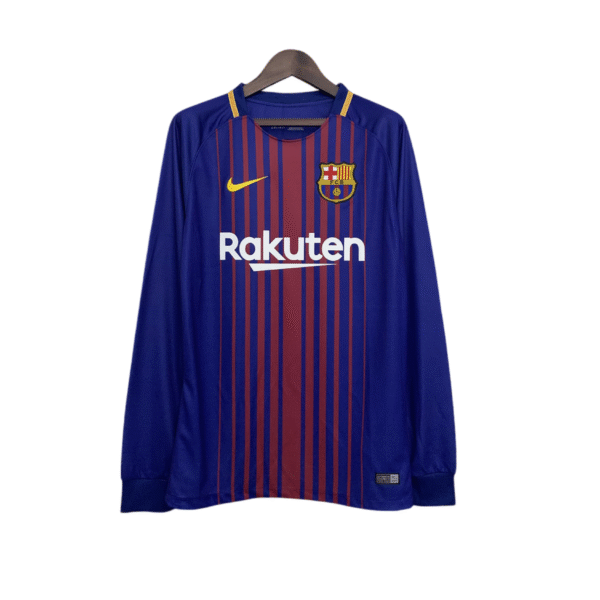 Barcelona camiseta manga larga retro