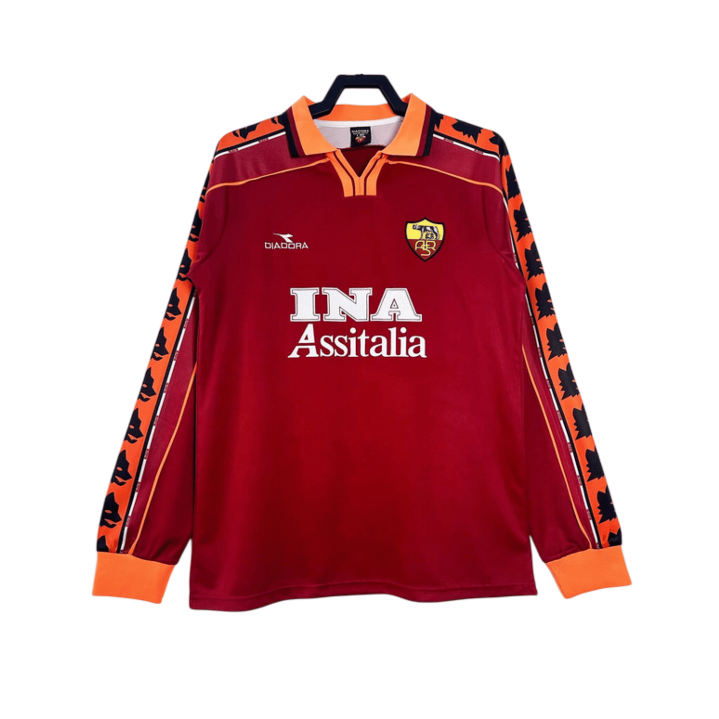 Roma camiseta manga larga retro