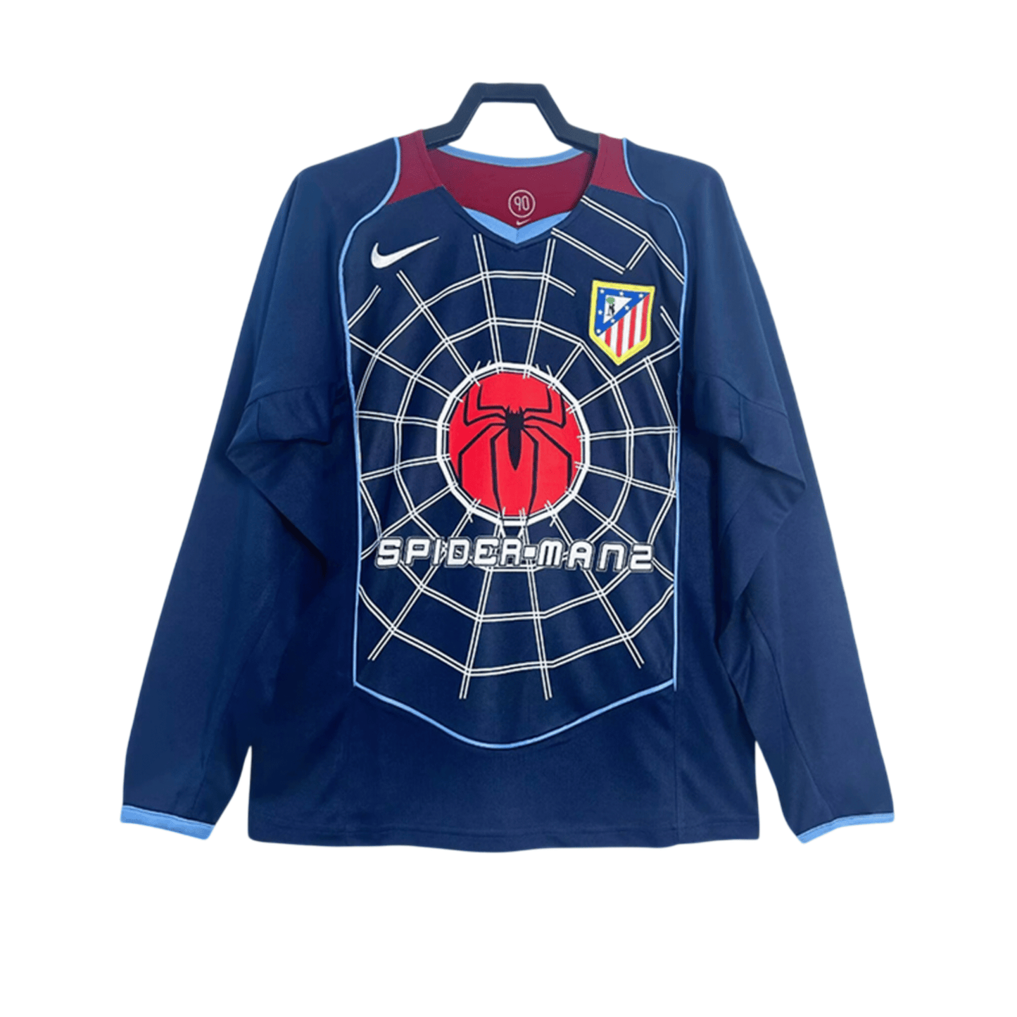 Atlético camiseta manga larga retro