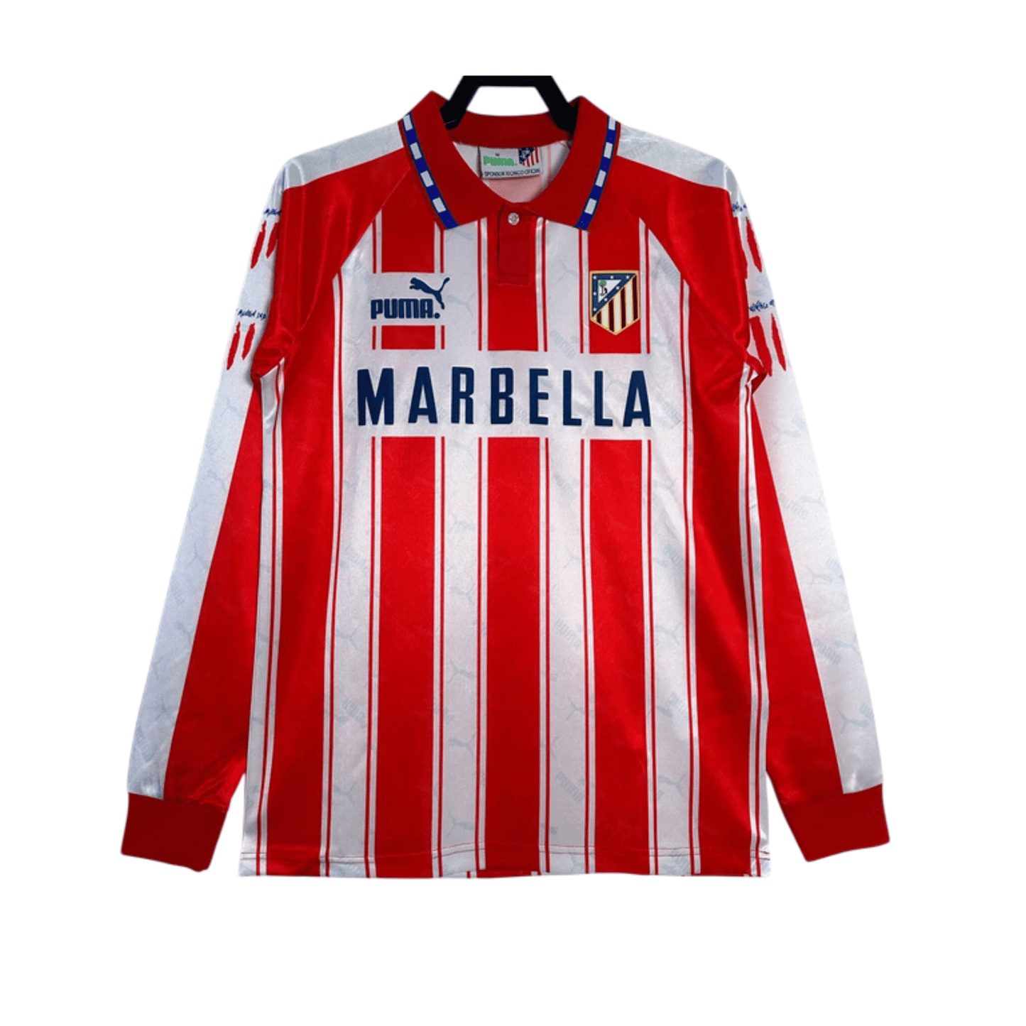 Atlético camiseta manga larga retro
