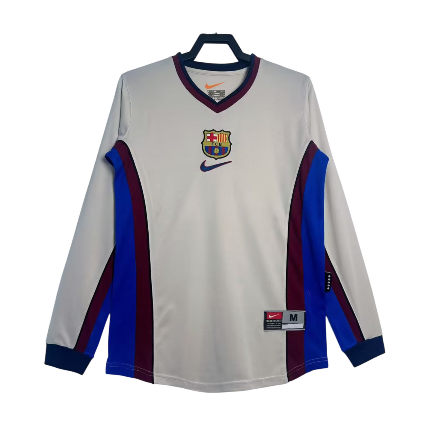 Barcelona camiseta manga larga retro