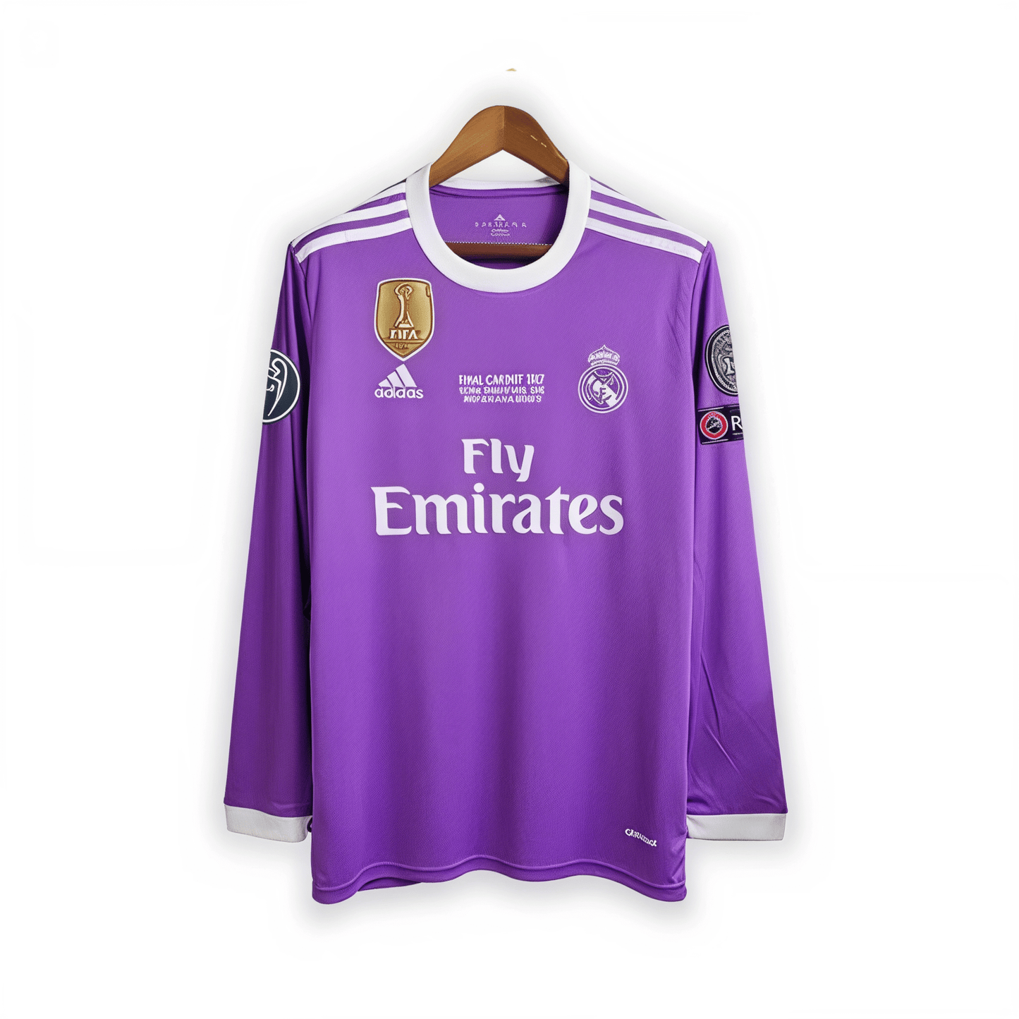 Madrid camiseta manga larga retro