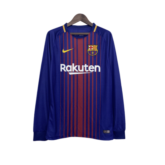 Barcelona camiseta manga larga retro