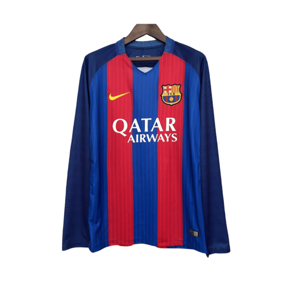 Barcelona camiseta manga larga retro