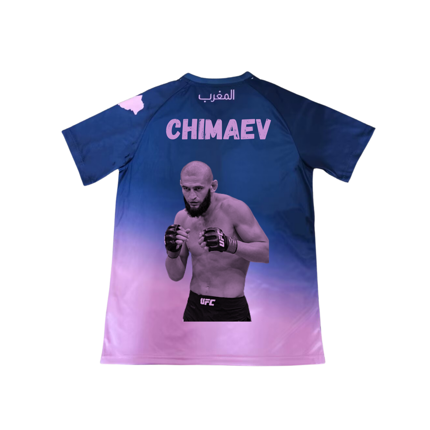 Camiseta de Khamzat Borz Chimaev x Marruecos