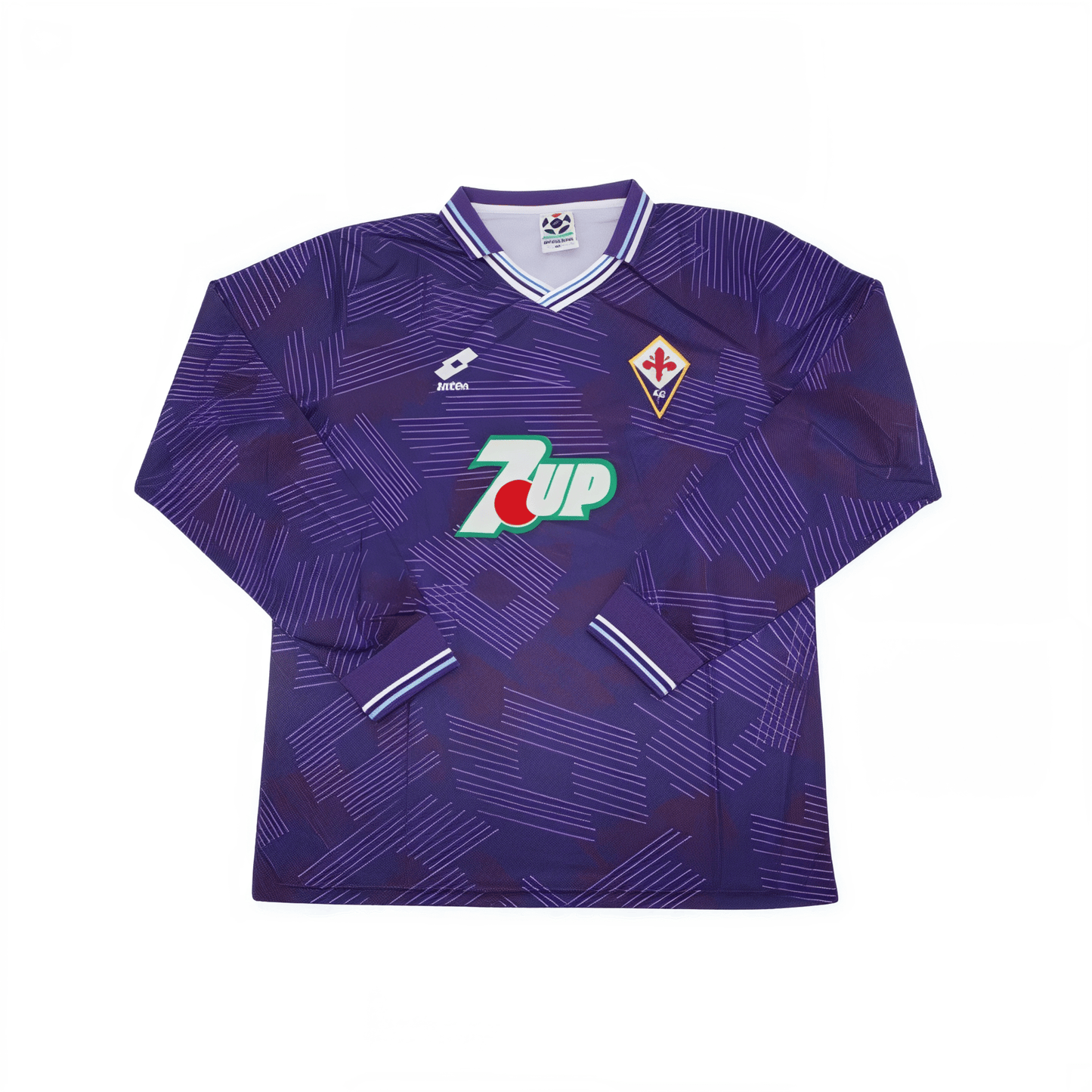 Fiorentina camiseta manga larga retro