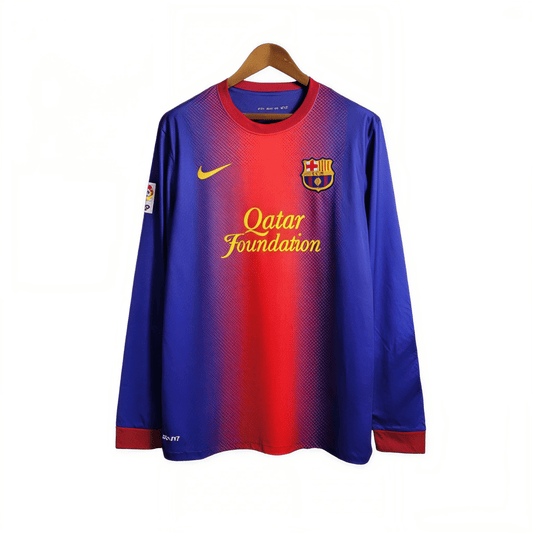 Barcelona camiseta manga larga retro