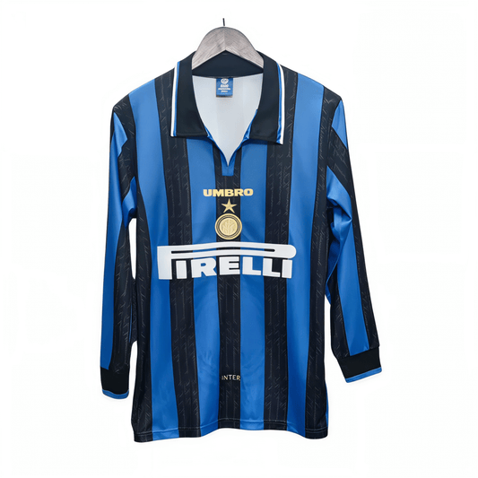 Inter camiseta manga larga retro