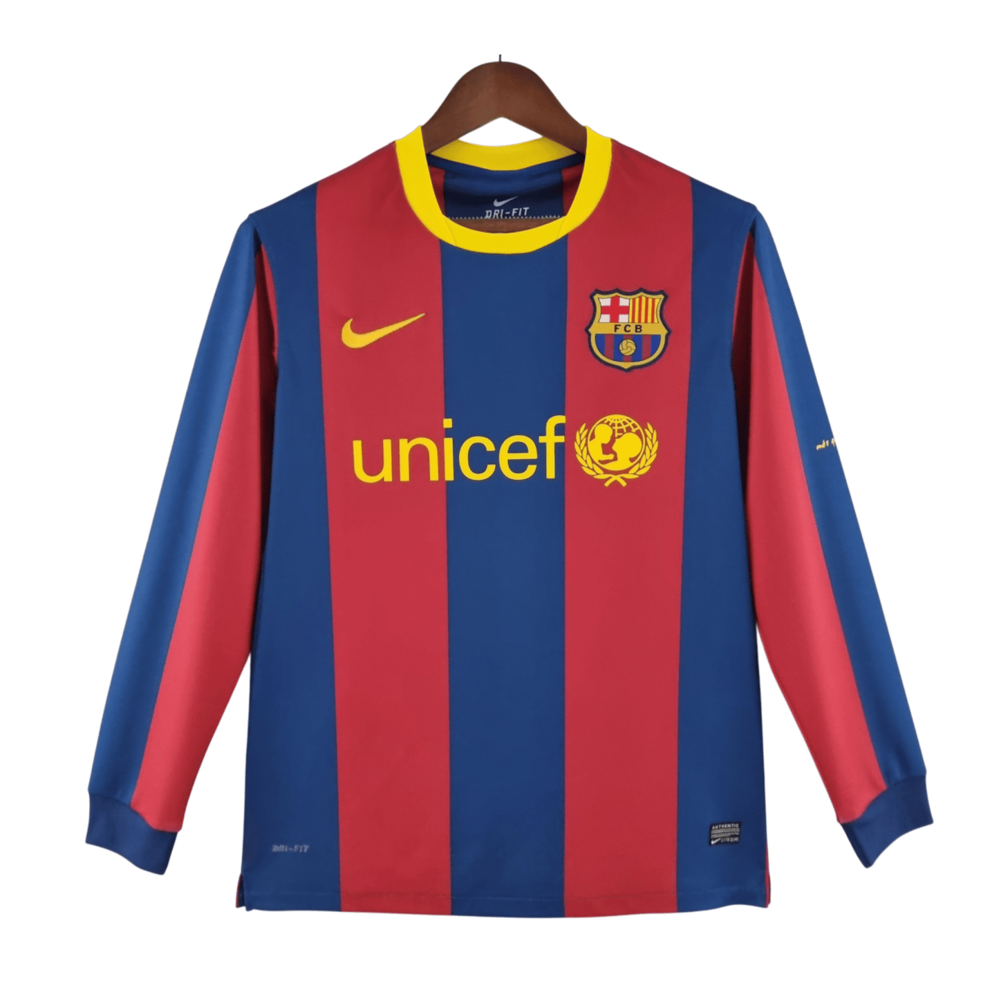 Barcelona camiseta manga larga retro